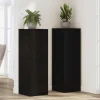 Planteholder i sort eg - Moderne design til indendørs/udendørs brug | Størrelse: 33x33x100 cm