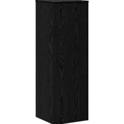 Planteholder i sort eg - Moderne design til indendørs/udendørs brug | Størrelse: 33x33x100 cm