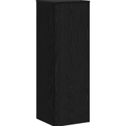 Planteholder i sort eg - Moderne design til indendørs/udendørs brug | Størrelse: 33x33x100 cm