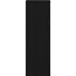 Planteholder i sort eg - Moderne design til indendørs/udendørs brug | Størrelse: 33x33x100 cm