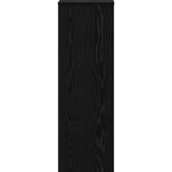 Planteholder i sort eg - Moderne design til indendørs/udendørs brug | Størrelse: 33x33x100 cm