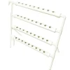 Planteholder, 4-niveau design, hydroponisk kapacitet,Hvid