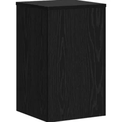 Planteholder sæt 2 stk - Moderne plante stande i sort eg | Størrelse: 30 x 30 x 50 cm