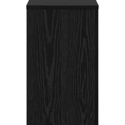 Planteholder sæt 2 stk - Moderne plante stande i sort eg | Størrelse: 30 x 30 x 50 cm