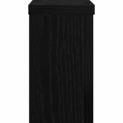 Planteholder sæt i sort eg - Elegant design | Størrelse: 10x10x18 cm | 2 pcs