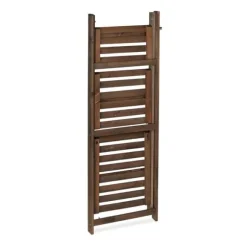 Planteholder, Træ, 160x41x49 cm, Brun