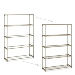 Planteholder, 140x91x28 cm, Brun