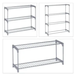 Planteholder, 106x91x28 cm, Grå