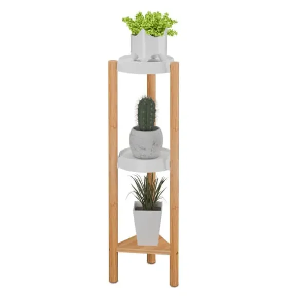 Planteholder, 78x28x34 cm, Naturlig