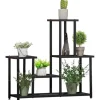 Planteholder, 91x25x83 cm, Sort