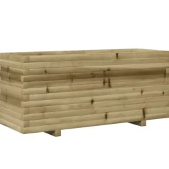 Plantekasse i fyrretræ - Imprægneret og robust | Størrelse: 110x40x49,5 cm