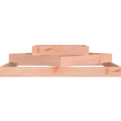 Plantekasse i massivt douglasgran - 3 niveauer | Størrelse: 112x112x27 cm