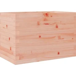 Plantekasse i massivt douglasgran - Stabil og dekorativ | Størrelse: 70x40x45,5 cm