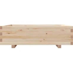 Plantekasse i massivt fyrretræ - 90x90x26,5 cm | Størrelse: 90x90x26,5 cm
