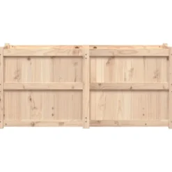 Plantekasse i massivt fyrretræ - Dekorativ havekasse | Størrelse: 150x50x70 cm