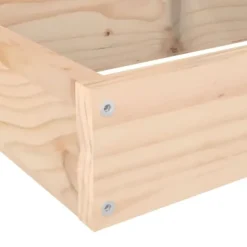 Plantekasse med 4 niveauer - Massivt fyrretræ | Størrelse: 106x104,5x36 cm