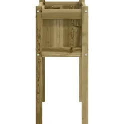 Plantekasse med ben i imprægneret fyrretræ - Haveskaber | Størrelse: 70x31x70 cm