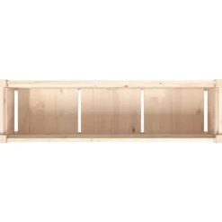 Plantekasse med ben i massivt fyrretræ - Perfekt til haven | Størrelse: 110x31x70 cm