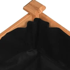 Plantekasse med foring 240x60x25 cm massivt fyrretræ brun - Højbed - Højbede - Home & Living