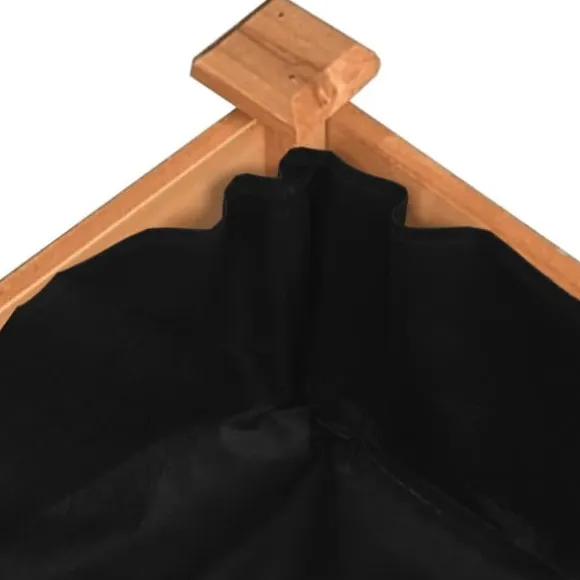 Plantekasse med foring 240x60x25 cm massivt fyrretræ brun - Højbed - Højbede - Home & Living