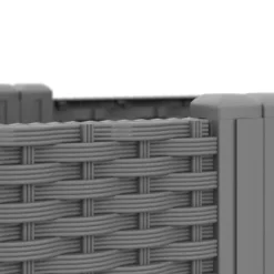 Plantekasse, Rattan-look, 23x40x40 cm