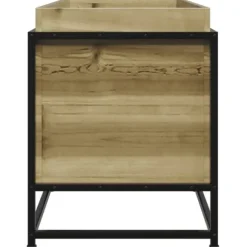 Plantekasse til haven - Imprægneret fyrretræ | Størrelse: 100x40x50 cm