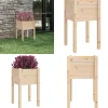 Plantekasse 50x50x70 cm massivt fyrretræ - Plantekasse - Plantekasser - Home & Living