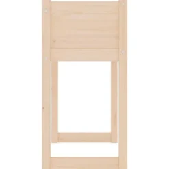 Plantekasse 78x40x81 cm massivt fyrretræ - Plantekasse - Plantekasser - Home & Living