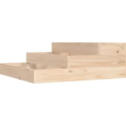 Plantekasse 78x78x27 cm massivt fyrretræ - Plantekasse - Plantekasser - Home & Living