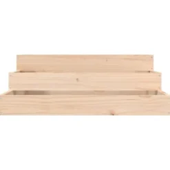 Plantekasse 78x78x27 cm massivt fyrretræ - Plantekasse - Plantekasser - Home & Living