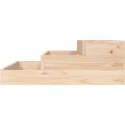 Plantekasse 78x78x27 cm massivt fyrretræ - Plantekasse - Plantekasser - Home & Living