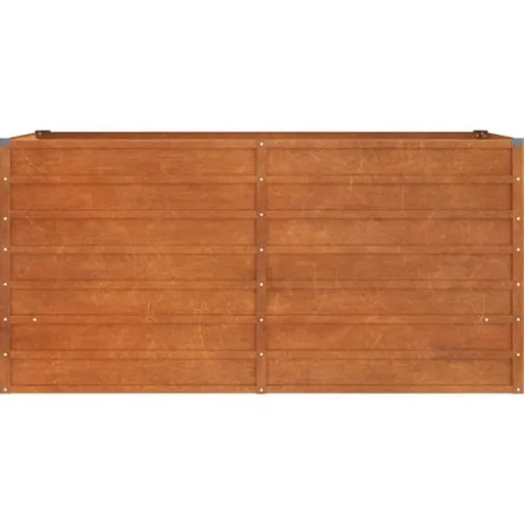 Plantekrukker - Living højbed 160x80x77 cm cortenstål rustfarvet
