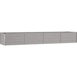 Plantekrukker - Living højbed 320x80x45 cm cortenstål rustfarvet