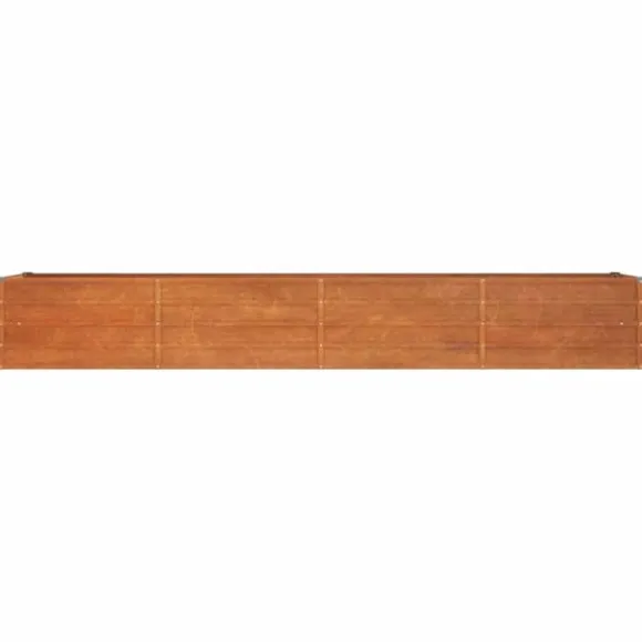 Plantekrukker - Living højbed 320x80x45 cm cortenstål rustfarvet