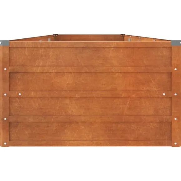 Plantekrukker - Living højbed 320x80x45 cm cortenstål rustfarvet