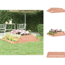 Plantekrukker - Living plantekasse 110x110x27 cm massivt douglasgran