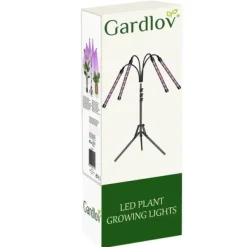 Plantelampe med Stativ / Plantebelysning - 4 LED-paneler