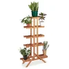Planteopsats, 142,5x83x28,5 cm, Brun