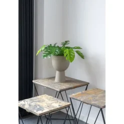 Planter, Amalfi Blomsterpotte, 19x27 cm, Beige Grå