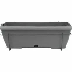 Planter Garden ID Anthracite Stone effect 50 cm