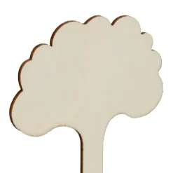 Planteskilte, 10x6x0,2 cm, Natur, Træ