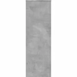 Plantestativ i konstrueret træ - Slidstærkt og stabilt | Størrelse: 33x33x100 cm | Farve: Betongrå