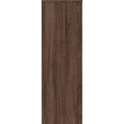 Plantestativ i konstrueret træ - Højde 100 cm | Farve: Brun egetræsfarve | Størrelse: 33x33 cm