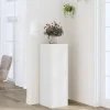 Plantestativ i konstrueret træ - Hvid | Størrelse: 33x33x100 cm
