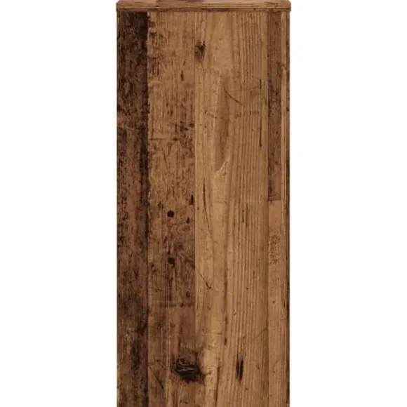 Plantestativer 2 stk. - Antikt træ, stabil og slidstærk | Størrelse: 30x30x70 cm