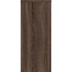 Plantestativer 2 stk. - Konstrueret træ | Farve: Brunt eg | Størrelse: 30x30x70 cm