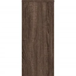 Plantestativer 2 stk. - Konstrueret træ | Farve: Brunt eg | Størrelse: 30x30x70 cm