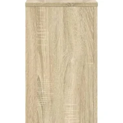 Plantestativer 2 stk. - Slidstærkt konstrueret træ i sonoma-eg | Størrelse: 30x30x50 cm