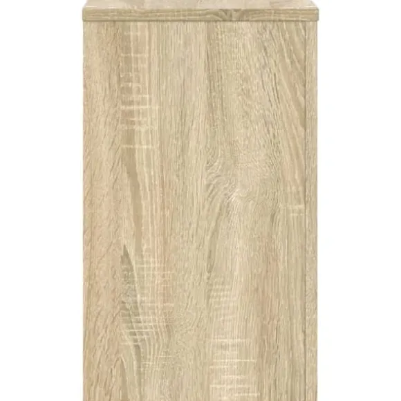 Plantestativer 2 stk. - Slidstærkt konstrueret træ i sonoma-eg | Størrelse: 30x30x50 cm
