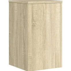 Plantestativer 2 stk. - Slidstærkt konstrueret træ i sonoma-eg | Størrelse: 30x30x50 cm